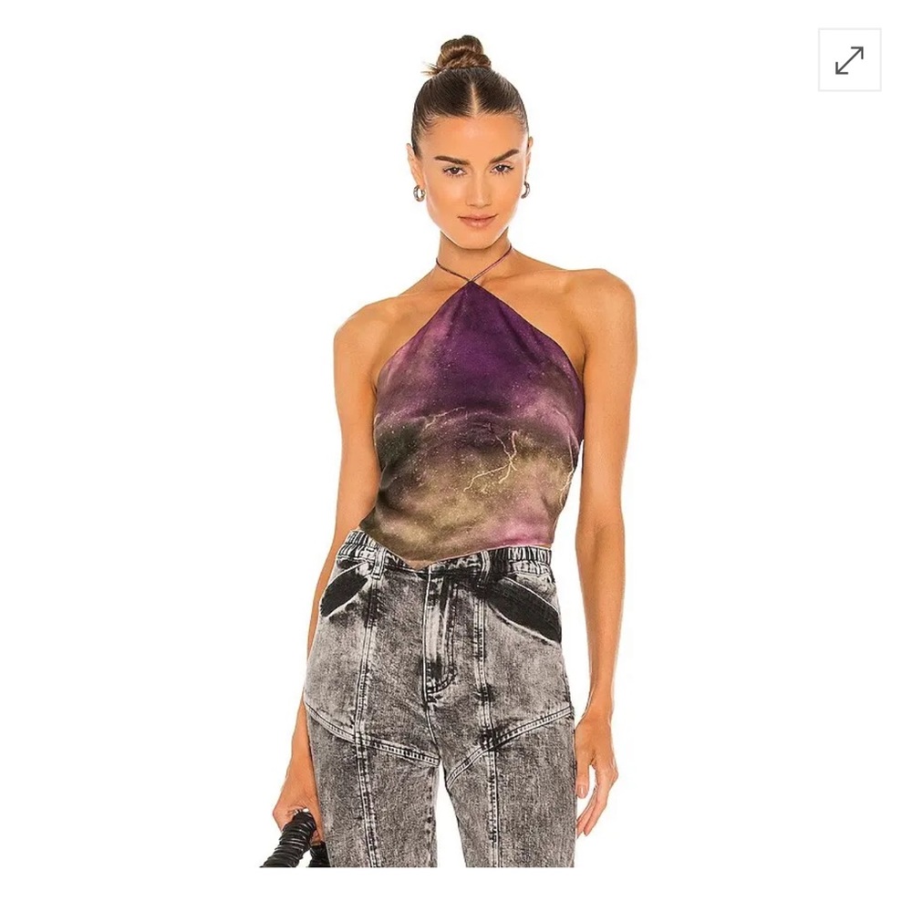 RETROFETE | Doris Top Vintage Thunderstorm